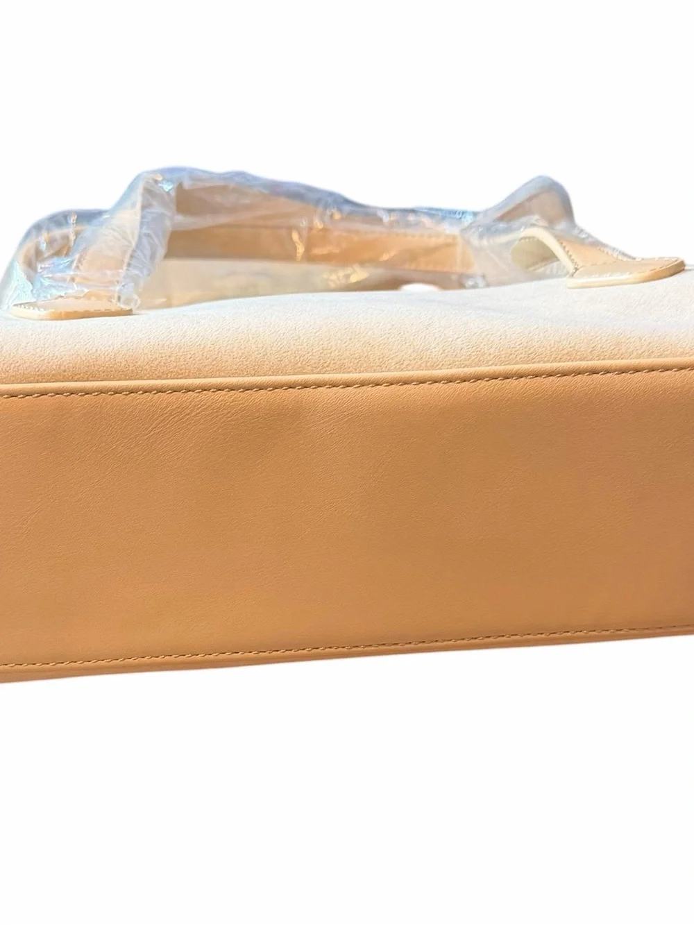 Pretty Simple Sally Vegan Suede Barrel Shoulder Bag High Quality Oat